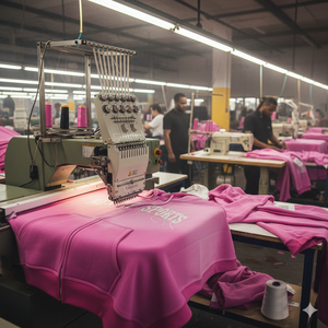 Sudaderas con capucha y sudaderas de felpa para hombre, de 500 GSM, de felpa francesa, con bordado desgastado, estilo urbano, con corte y costura, con cremallera - Product Image 4