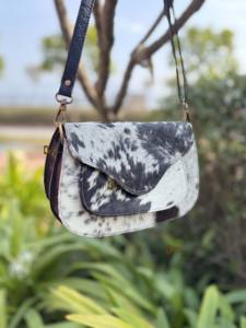 Real Cowhide Genuine Leather Handbag Crossbody <b>Sling</b> <b>Bag</b> Stylish Hot Selling Hair on Hide Fur Shoulder <b>Sling</b> <b>Bag</b> <b>for</b> <b>Women</b> - Product Image 2