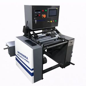 Machine à rembobiner le papier aluminium semi-automatique, conçue pour un usage domestique, fonctionnement fluide, économie d'énergie, rouleau de papier aluminium uniforme - Product Image 1