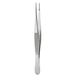 Pinzas Iris Graefe Premium PZB de 100 mm, Manuales |   Pinzas Quirúrgicas Oftálmicas Dentales de Acero Inoxidable con Dientes Rectos y Serrados para - Product Image 1