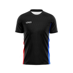 เสื้อฟุตบอลแบบซับลิเมชั่นย้อนยุค ระบายเหงื่อ แห้งเร็ว พิมพ์ชื่อผู้เล่นด้านหน้า ผ้าโพลีเอสเตอร์ ชุดฝึกซ้อมแบบสั้น - Product Image 5