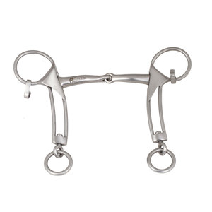 Brida islandesa de doble articulación con enlace plano de acero inoxidable de 1.5 pulgadas Tough Tack 2026 - Product Image 4