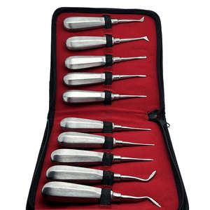 Élévateur dentaire pour extraction, élévateur de luxeur de racine courbé en acier inoxydable, kit de soins bucco-dentaires pour laboratoire dentaire par Dentavex - Product Image 4