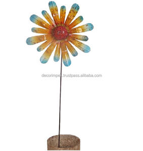 Support de décoration de jardin Bâton de fleurs en métal rouille pour plantes Modern Designer Metal Garden Stake In Top Selling - Product Image 5