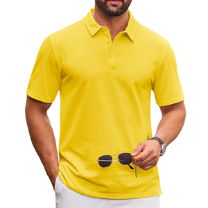 Camiseta Polo Exclusiva para Hombre, Transpirable, de Secado Rápido, Antiarrugas, Antipilling, Antiretracción, Ecológica - Product Image 5