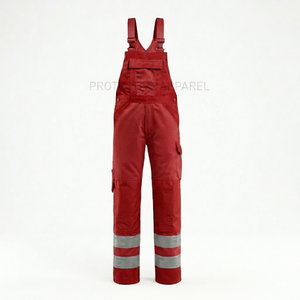 OEM Services Women's Workwear Coverall 100% Cotton Breathable Bib Pant - Product Image 1