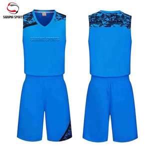 Uniforme de Baloncesto Deportivo Ligero de Último Diseño en Diferentes Colores, Fabricado con Tela Suave de Poliéster Cómodo - Product Image 1