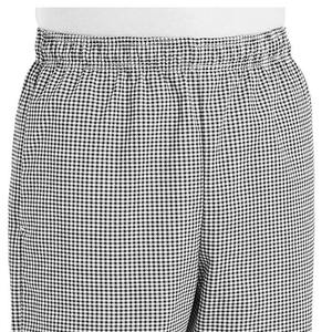 กางเกงเชฟเอวยางยืดสูงสำหรับทำครัวในโรงแรม บาร์ ร้านอาหาร ชุดยูนิฟอร์มพนักงานพร้อมกางเกงเชฟที่ใส่สบาย - Product Image 3