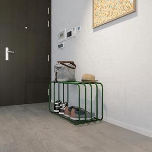 Contemporary Yellow <b>Shoe</b> Rack Three Tier Wide <b>Storage</b> Organizer Strong Load Bearing Frame <b>Space</b> <b>Saving</b> Stylish Entryway Solution - Product Image 4