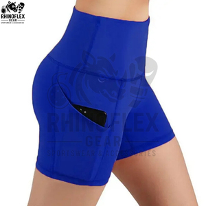Shorts de compresión para mujer al por mayor, multicolor, de alta compresión, levanta glúteos, transpirables, sin costuras, para entrenamiento. - Product Image 2