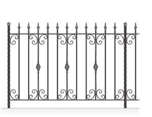 Estilos de Vallas Ornamentales de Hierro de Lujo: Impresionantes Vallas Metálicas Hechas a Mano Diseñadas para una Seguridad Óptima en el Hogar y una Elegancia Atemporal - Product Image 5