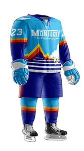 Uniformes de Hockey Personalizados al Por Mayor, Diseño Nuevo, Camisetas y Uniformes de Hockey sobre Hielo, Poliéster Transpirable - Product Image 3