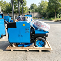 Pompe à béton diesel portable sur remorque 10m³/h, transport facile, installation rapide, haute pression pour petits projets, CE, prix usine