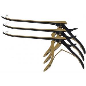 Kerrison Rongeur 2-4mm Bite 40, Manche de 8 pouces, Acier inoxydable allemand, Instrument chirurgical orthopédique pour la colonne vertébrale, Certifié CE Classe II - Product Image 4