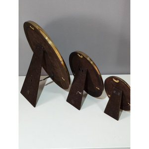 Handmade Luxury Metal Photo <b>Frame</b> Oval Shape <b>Gold</b> Color Designer Photo Holder Premium Quality Hot Sale Metal Photo <b>Frame</b> - Product Image 2