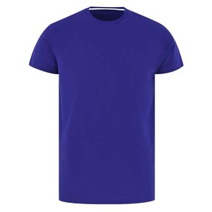 Regular Fit Casual Style Blank Design Men's Short Sleeve O Neck <b>T</b>-<b>Shirt</b> Solid Color Cotton Jersey - Product Image 1