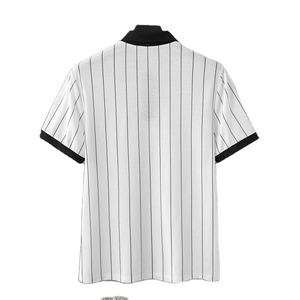 เสื้อโปโลแขนสั้นผ้าเจอร์ซีย์กันยับสำหรับผู้ชาย ลายตัวอักษร พิมพ์ลายแบบซับลิเมชั่น - Product Image 6