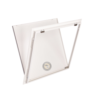 Plaque d'accès métallique à accès facile, porte d'accès en acier de haute qualité pour la maintenance des systèmes CVC, plomberie et électricité au plafond et au mur - Product Image 1