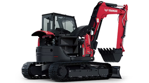 รถขุดขนาดเล็ก SV100-7 10 ตัน ระบบไฮดรอลิก แบบตีนตะขาบ ห้องโดยสารปิด  เครื่องยนต์ดีเซลประสิทธิภาพสูง  ปั๊มก่อสร้าง  เกียร์  มอเตอร์ - Product Image 4