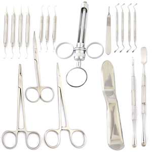 Kit de Cirugía Periodontal Dental ENT Farhan Co FP-FAR-910110, 10 Piezas de Acero Inoxidable Reutilizables y Esterilizables, Certificación ISO/CE Gracey - Product Image 1
