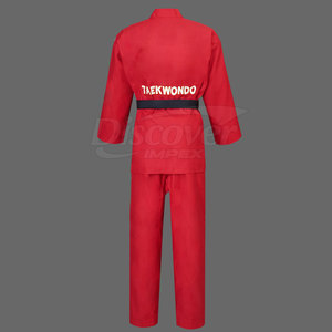 Service OEM, uniforme de taekwondo sur mesure, meilleur matériau, uniforme de taekwondo très vendu - Product Image 3