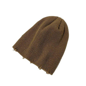 Gorros de punto unisex personalizados al por mayor con logo, estilo desgastado, cálidos para esquí, gorros de calavera, gorros jacquard 100% acrílicos - Product Image 6