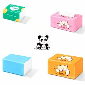 Caja de pañuelos faciales con logotipo personalizado, papel ultrasuave y cómodo, desechable, para hoteles, restaurantes, hogares y oficinas. - Product Image 5