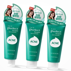 โฟมล้างหน้าเกาหลี K-Beauty Jyas Perfect Cleansing Foam White Collagen Acne Cleansing Foam ผลิตในเกาหลี - Product Image 4