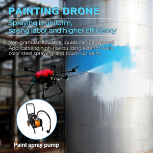 Drone de revêtement automatique connecté pour la peinture industrielle de structures en acier en haute altitude - Product Image 5