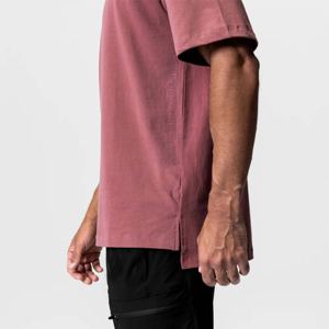 Camiseta Roja para Hombre, Corte Regular, Estilo Casual, 100% Algodón, Cuello Redondo, Ecológica, Transpirable y de Secado Rápido - Product Image 5