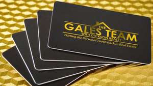 Cartes de vœux personnalisées en carton avec impression offset et marquage à chaud pour les entreprises et les équipes de vente - Product Image 4