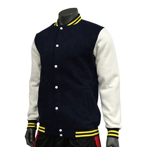 New 2023 Highest Quality Wholesale Blank Varsity <b>Jackets</b> Letterman Baseball <b>Jackets</b> With Sublimation Printing - Product Image 3