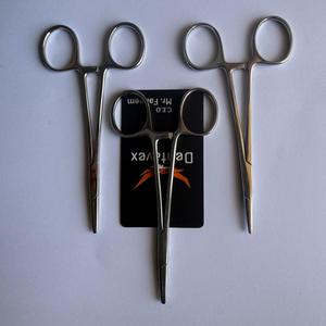 คีมผ่าตัดสแตนเลสแบบโค้งสำหรับหลอดเลือดแดง คีมจับแบบมอสกีโต้ ยี่ห้อ Dentavex - Product Image 1