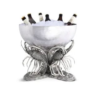 Zahid Exports - Cubitera Moderna para Mesa, para Restaurantes de Alta Cocina, Presentación de Bebidas, Decoración de Sala de Estar, Hogar y Hotel - Product Image 1