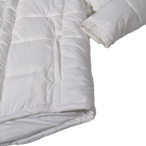 <b>Men's</b> Custom Embroidered Logo <b>White</b> Puffer <b>Jacket</b> Lightweight Warm Duck Down Filled | Winter Outdoor Hooded Puff <b>Jacket</b> - Product Image 4