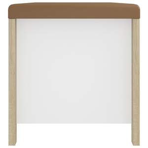 กล่องเก็บรองเท้าสีขาวและไม้โอ๊คโซโนมา - Product Image 6