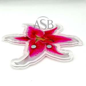 Nouvelle conception 2026 : Palette d'extensions de cils en acrylique en forme de fleur avec logo personnalisé et aimants - Product Image 2