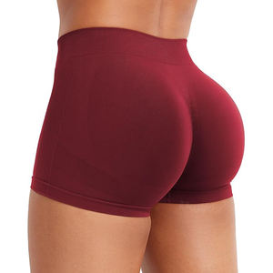 Scrunch Shorts with Garters Women's High Waist Yoga <b>Booty</b> Shorts Attachable Straps Festive Gym Fashion Wear - Product Image 1