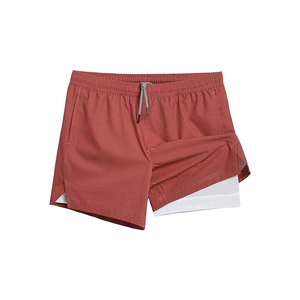 Shorts Deportivos para Hombre de la Mejor Calidad al por Mayor, Shorts de Gimnasio y Running de 5 Pulgadas, 2 en 1, de Secado Rápido - Product Image 1