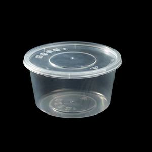 Conteneur alimentaire rond jetable en plastique PP de qualité supérieure, personnalisable en couleurs, pour exportation directe usine, vente en gros, OEM/ODM - Product Image 3