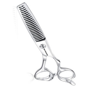 Ciseaux professionnels pour cheveux à 23 dents, ciseaux texturisants pour une mélange et un effilage précis, idéal pour les barbiers et les coiffeurs - Product Image 2