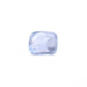 Loose 4.95 Carat Handcrafted Natural Rough Blue Sapphire Gemstone for Fine Jewelry - Product Image 2