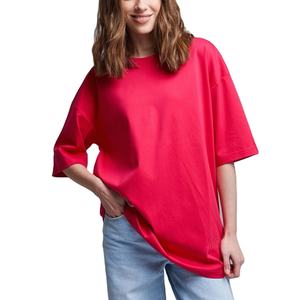 Nueva moda de verano, camisetas de algodón para mujer, camiseta de manga corta con estampado de dibujos animados, camiseta informal holgada para mujer de BD - Product Image 1