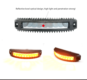 Luz de Advertencia LED de Montaje en Superficie KS-002 12V/24V, 180 °   Luz Estroboscópica de Emergencia de Ángulo Amplio para Camiones y Vehículos de Ingeniería - Product Image 1