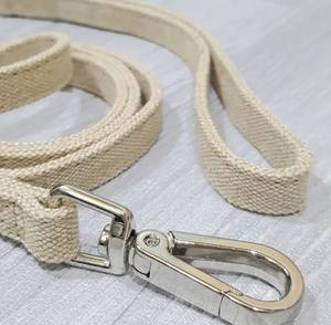 Laisse pour chien en chanvre naturel - Petite, moyenne, grande taille - Robuste et confortable - Product Image 4