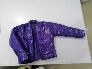 Custom Oversized Puffer <b>Jacket</b> <b>Men's</b> Fashion Stand Collar Bubble Coat Winter Warm Padded <b>Jacket</b> No Zipper - Product Image 5