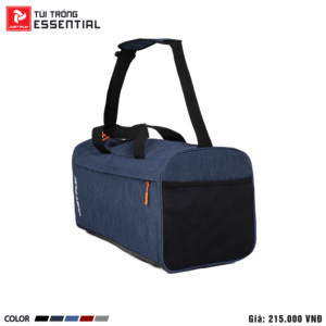 Custom Logo Just Play Essential Sport Gym Duffle Bag with <b>Shoe</b> Compartment Waterproof Polyester Travel Bag 22L - Product Image 6