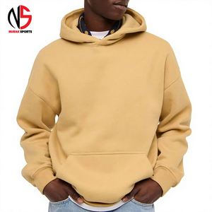เสื้อฮู้ดดี้สีเหลืองมัสตาร์ดสำหรับผู้ชาย สไตล์สตรีทแวร์ ผ้าฝ้ายฟลีซ 100% แบบสั่งทำพิเศษ OEM สวมใส่สบาย ทรงปกติ สำหรับฤดูหนาว แห้งเร็ว ระบายอากาศได้ดี - Product Image 1