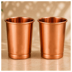 Vaso de Cobre Puro al por Mayor, Ecológico, Hecho a Mano, Martillado, 100% Cobre Sólido, Taza Ayurvédica para Beber, en Venta - Product Image 4