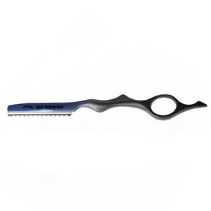 Navaja de Afeitar Desechable de Acero Inoxidable con Mango de Madera para Barbería, Afeitado Profesional de Cara y Cuerpo para Hombres - Product Image 3
